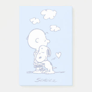 Post-it® Confort et sécurité   Charlie & Snoopy Hug