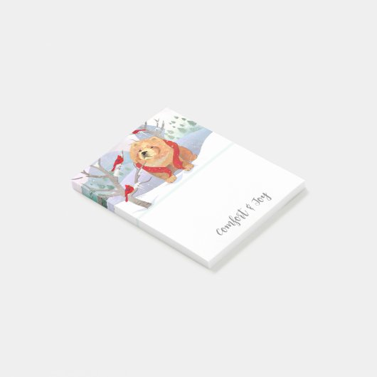POST-IT® CONFORT & JOIE - NOTES DE NOURRITURE DÉLICIEUSE (Incliné)