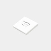 Post-it® Congratulations graduate name class of 20XX type w (Incliné)