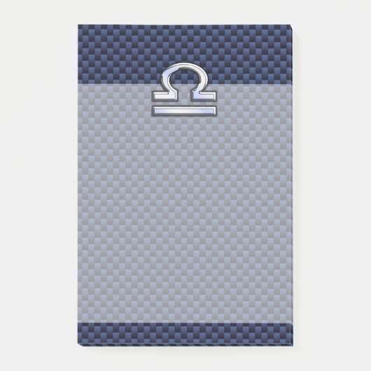 Post-it® Connexion Bibliothèque moderne à la Navy Blue Carb (Devant)