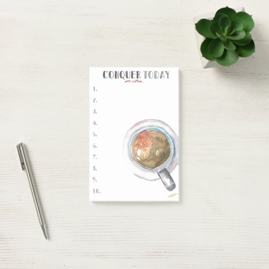 Post-it® Conquérir aujourd'hui (avec café...) (Bureau)