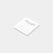 Post-it® Conseil et souhaits modernes de mariage de (Incliné)