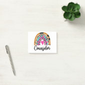 Post-it® Conseiller Arc-en-Ciel Léopard Drôle Conseiller Sc (Bureau)