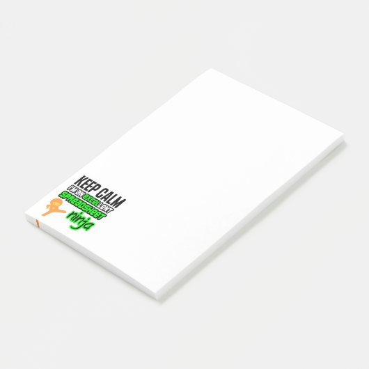 Post-it® Conserver le calme EXCELlent SPREADSHEET NINJA (Incliné)