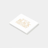 Post-it® Construite Par Black History African American Blac (Incliné)