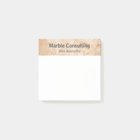 Post-it® Consultation Géologique Professionnelle Marble (Devant)