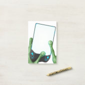 Post-it® Contact Alien (Sur un bureau)