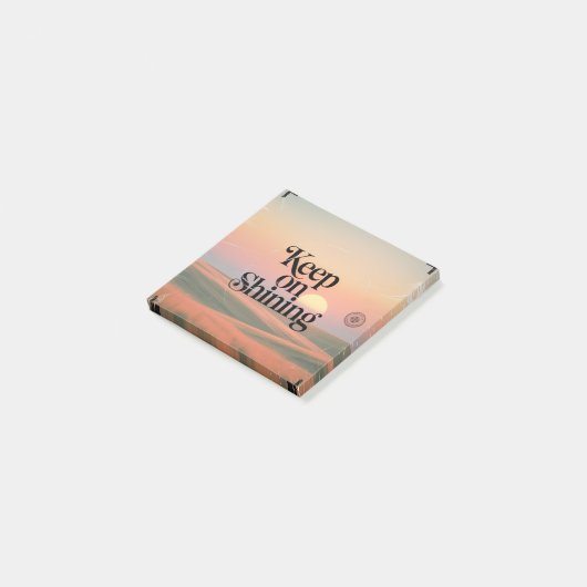 Post-it® Continuez à briller (Incliné)