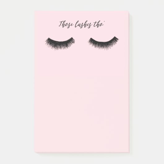 Post-it® Conversation Lash - Ces Lashes Tho' (Devant)