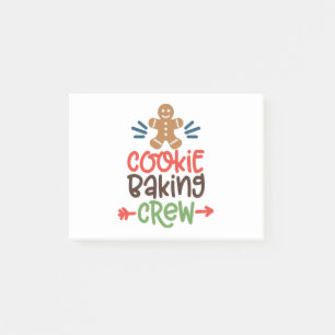 Post-it® Cookie baking crew christmas