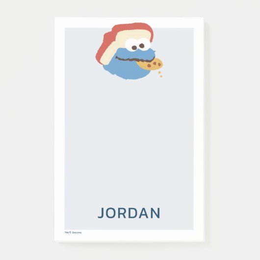 Post-it® Cookie Monster Camp Cookies | Ajouter Votre Nom (Devant)