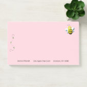 Post-it® Cool Abeille Avec Personnalisation Du Texte Person (Bureau)