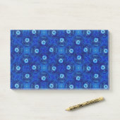 Post-it® Cool, art numérique moderne de bleu mauvais oeil m (Sur un bureau)