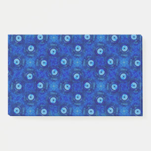 Post-it® Cool, art numérique moderne de bleu mauvais oeil m