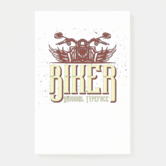 Post-it® Cool Biker Design (Devant)