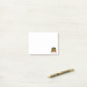 Post-it® Cool cosmique Jack-O-Space (Sur un bureau)
