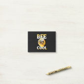 Post-it® Cool d'abeilles (Sur un bureau)