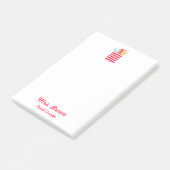 Post-it® Cool Enseignant École Organisateur Post-it Notes (Incliné)