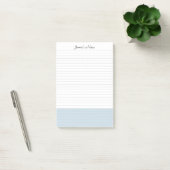 Post-it® Cool Moderne Simple Bleu Bleu Bleu (Bureau)