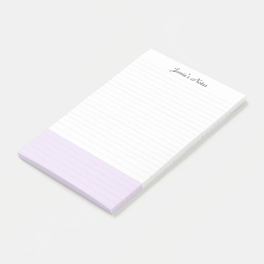 Post-it® Cool Moderne Simple Rosée (Incliné)