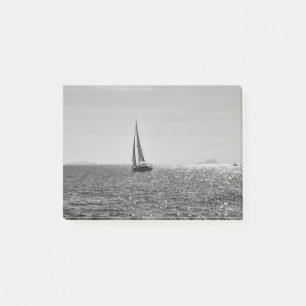 Post-it® Cool photo moderne bateau à voile en été