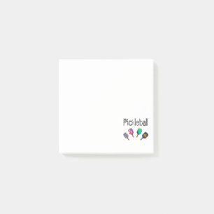Post-it® Cool Pickleball et Paddles Sports Art