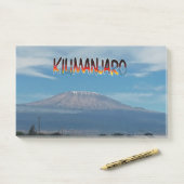 Post-it® Cool Populaire Marchable Monté Kilimanjaro (Sur un bureau)