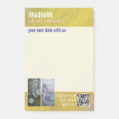 Post-it® cool purple adhesive label reminder (Devant)