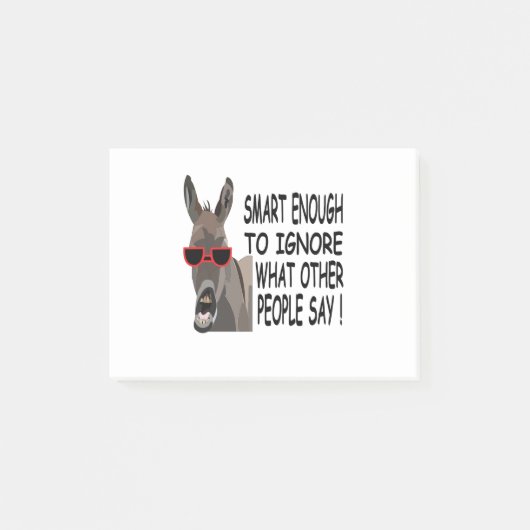 Post-it® Cool Smart Donkey (Devant)