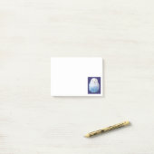 Post-it® Cool Snowy Owl (Sur un bureau)