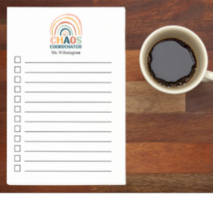 Post-it® Coordinateur Chaos retro boho arc-en-ciel personna