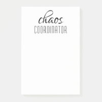 Coordinateur du Chaos Texte typographique