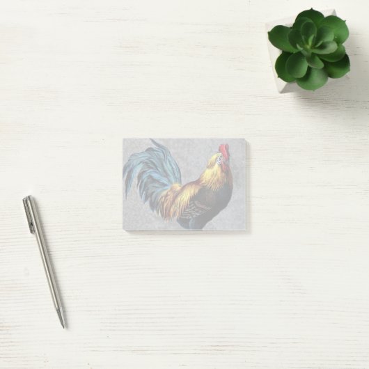Post-it® Coq Bantam coloré (Bureau)