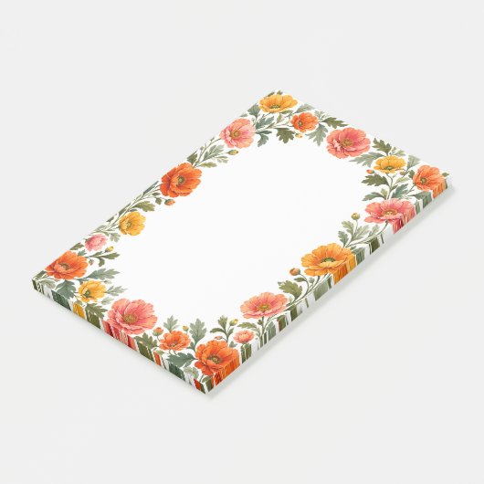 Post-it® Coquelicots (Incliné)