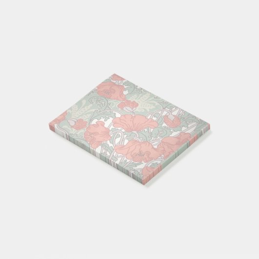 Post-it® Coquelicots Art nouveau (Incliné)