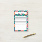 Post-it® Coquillages et algues Plage tropicale Bloc-notes p (Sur un bureau)