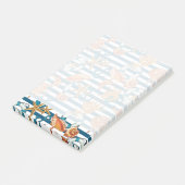 Post-it® Coquillages Et Motif De Ancre (Incliné)