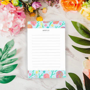 Post-it® Coquillages sur mesure Bordure Épicerie Liste d'ac