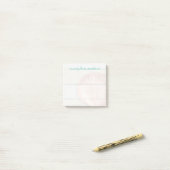 Post-it® Coquille de la paille (Sur un bureau)