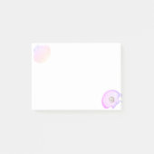 Post-it® Coquille d'huître avec perle sur blanc (Devant)