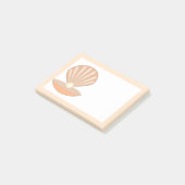 Post-it® Coquille d'huître et Perle Unisexe (Incliné)