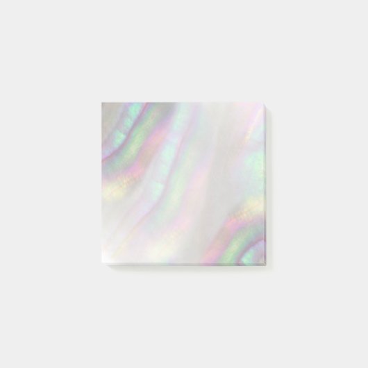 Post-it® coquille iridescente simulée (Devant)