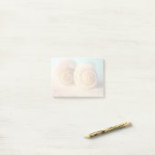 Post-it® Coquilles de Nautilus sur la plage (Sur un bureau)