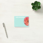 Post-it® Corail couleur Gerbera Daisy Photo Mint Vert (Bureau)