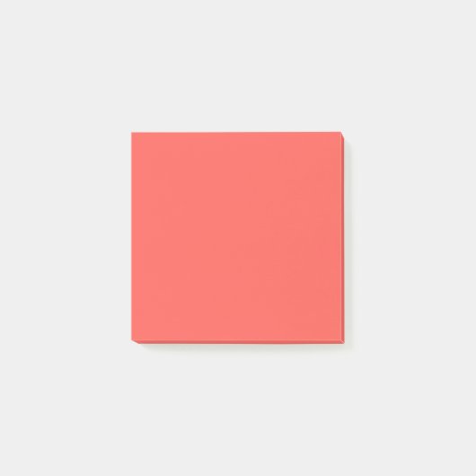 Post-it®  Corail (couleur solide)  (Devant)