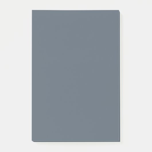 Post-it® Corail noir (couleur solide) (Devant)