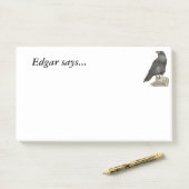 Post-it® Corbeau (Sur un bureau)