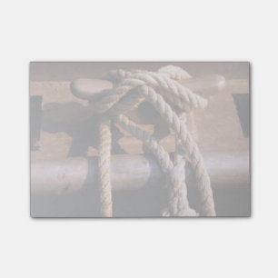 Post-it® Corde attachée à une cravate de bateau