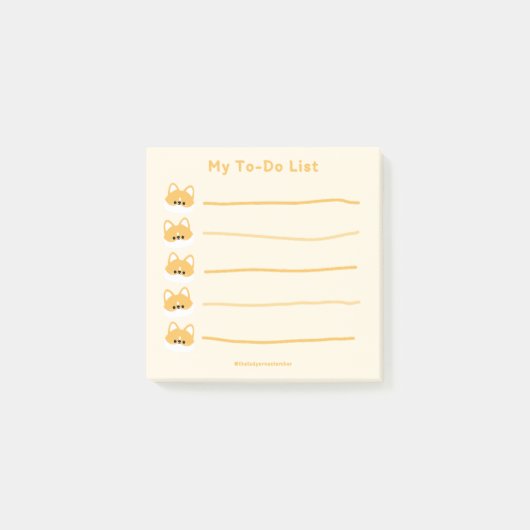 Post-it® Corgi (Devant)