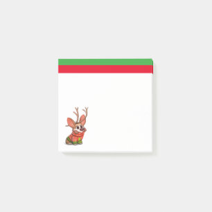 Post-it® Corgi Dog Christmas Post-It Notes